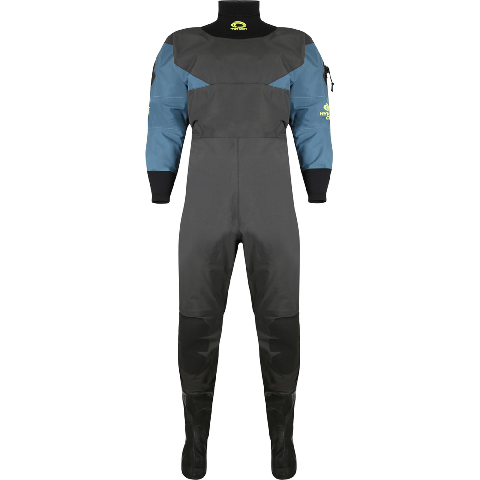 2024 Typhoon Hypercurve 4 Back Zip Drysuit with Socks & Underfleece